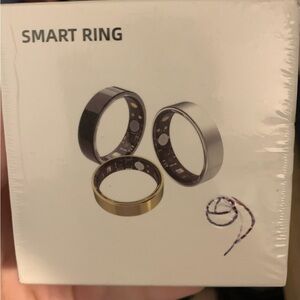 Smart Ring in Black, Silver, and Gold